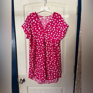 Pink & White Women’s Dress